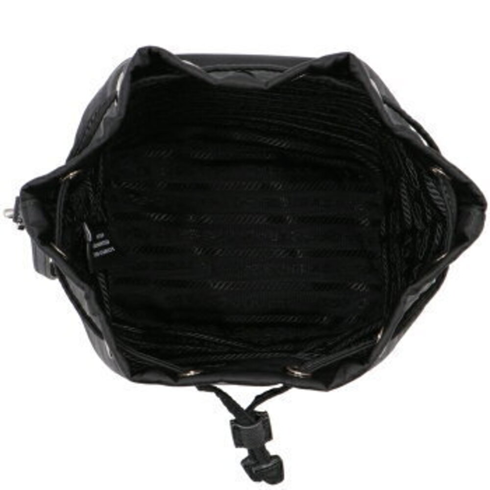 Prada Re Nylon Triangle Logo Drawstring Pouch Wri… - image 6